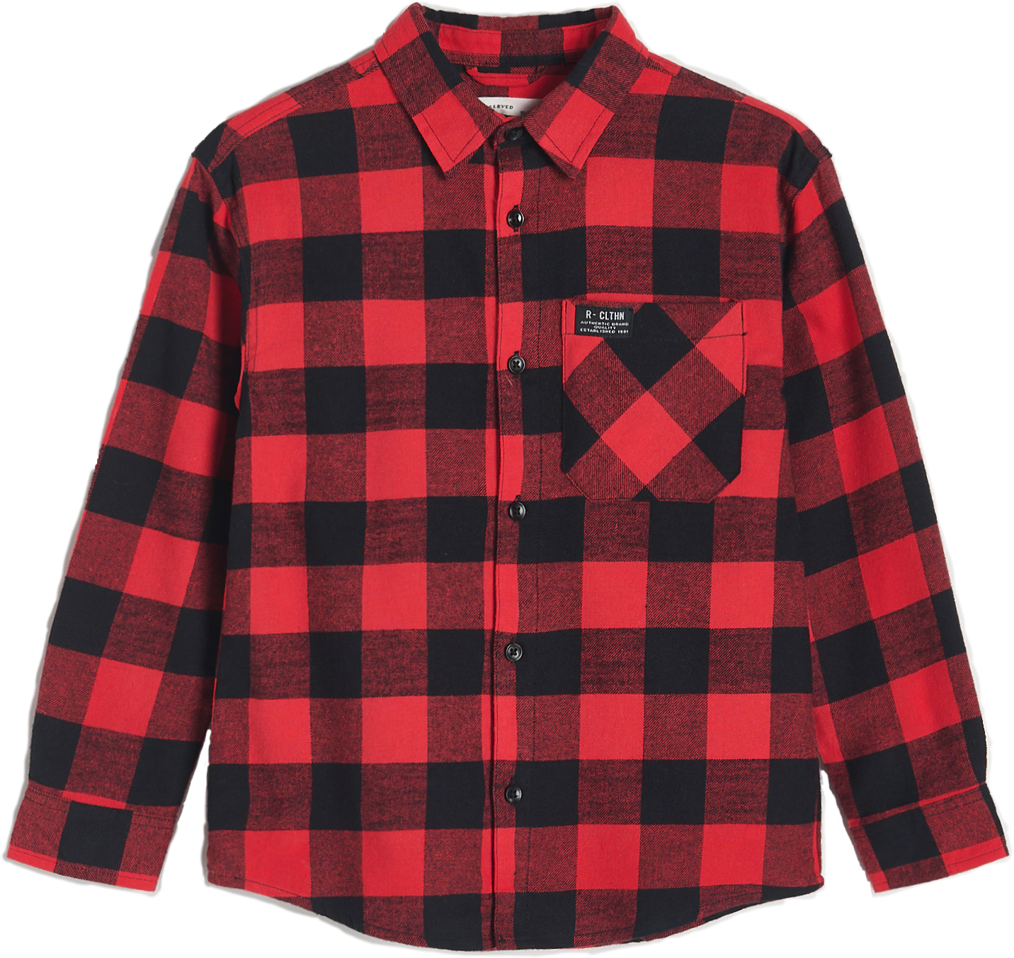 Kép egy kockás ingről